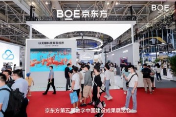 BOE(京东方)亮相数字中国 “屏之物联”全面赋能数字经济